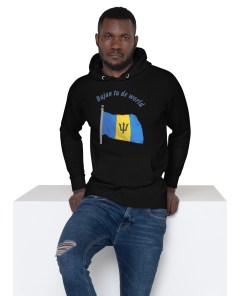 Bajan to de world Hoodie